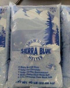 Bag of Sierra Blue ice melt