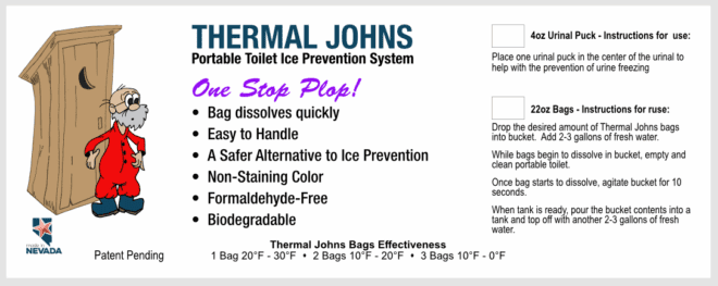 Thermal John's Portable Toilet Ice Prevention System - Image 3