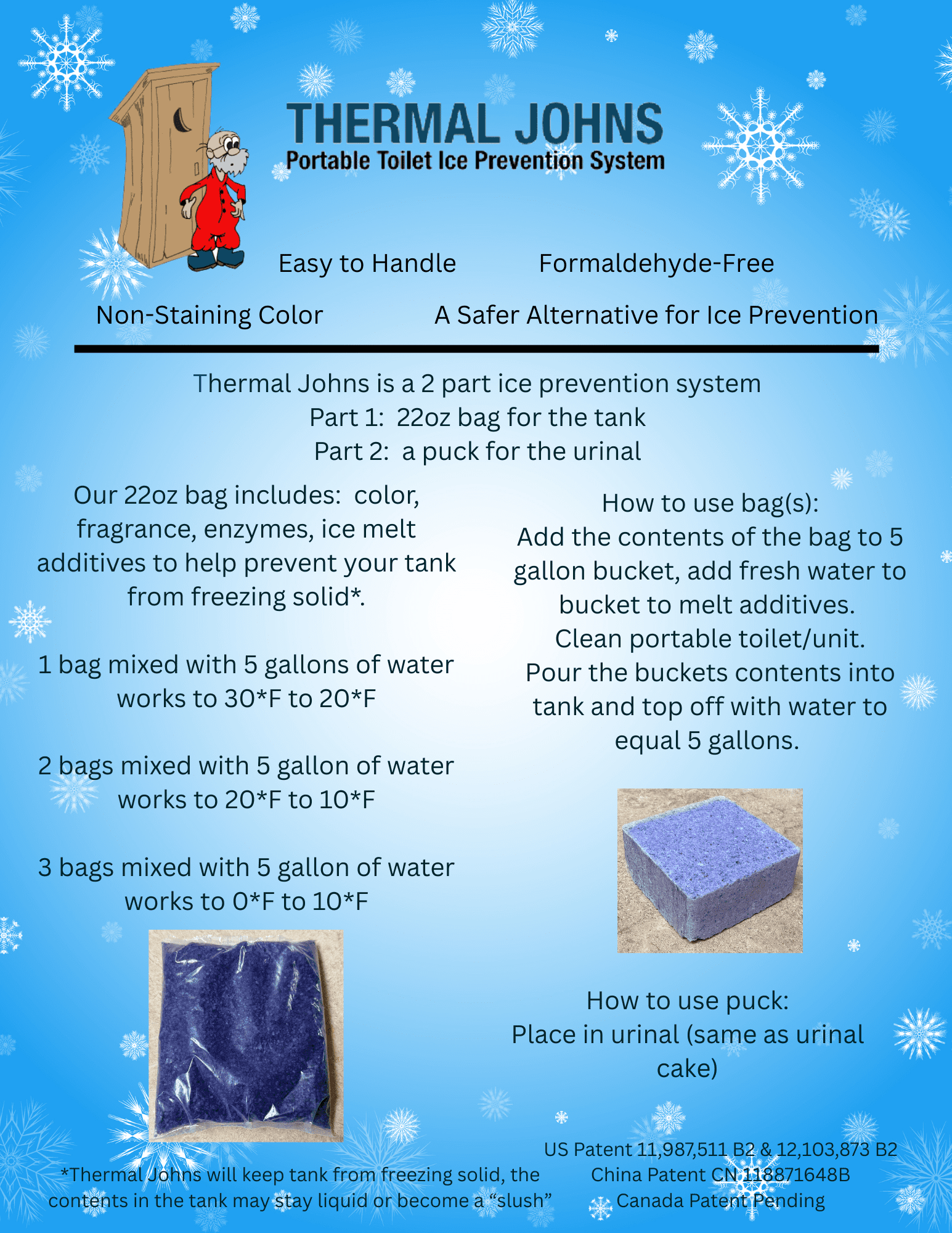 Thermal John's Portable Toilet Ice Prevention System - Image 4